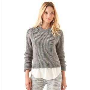 3.1 Phillip Lim Cropped Pullover Sweater